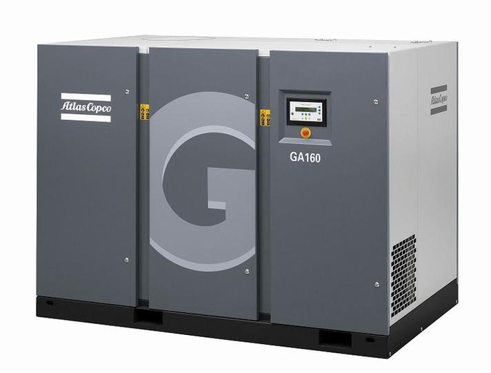 阿特拉斯牌無油空氣壓縮機 活塞式壓縮機 ga160 噴油螺桿機